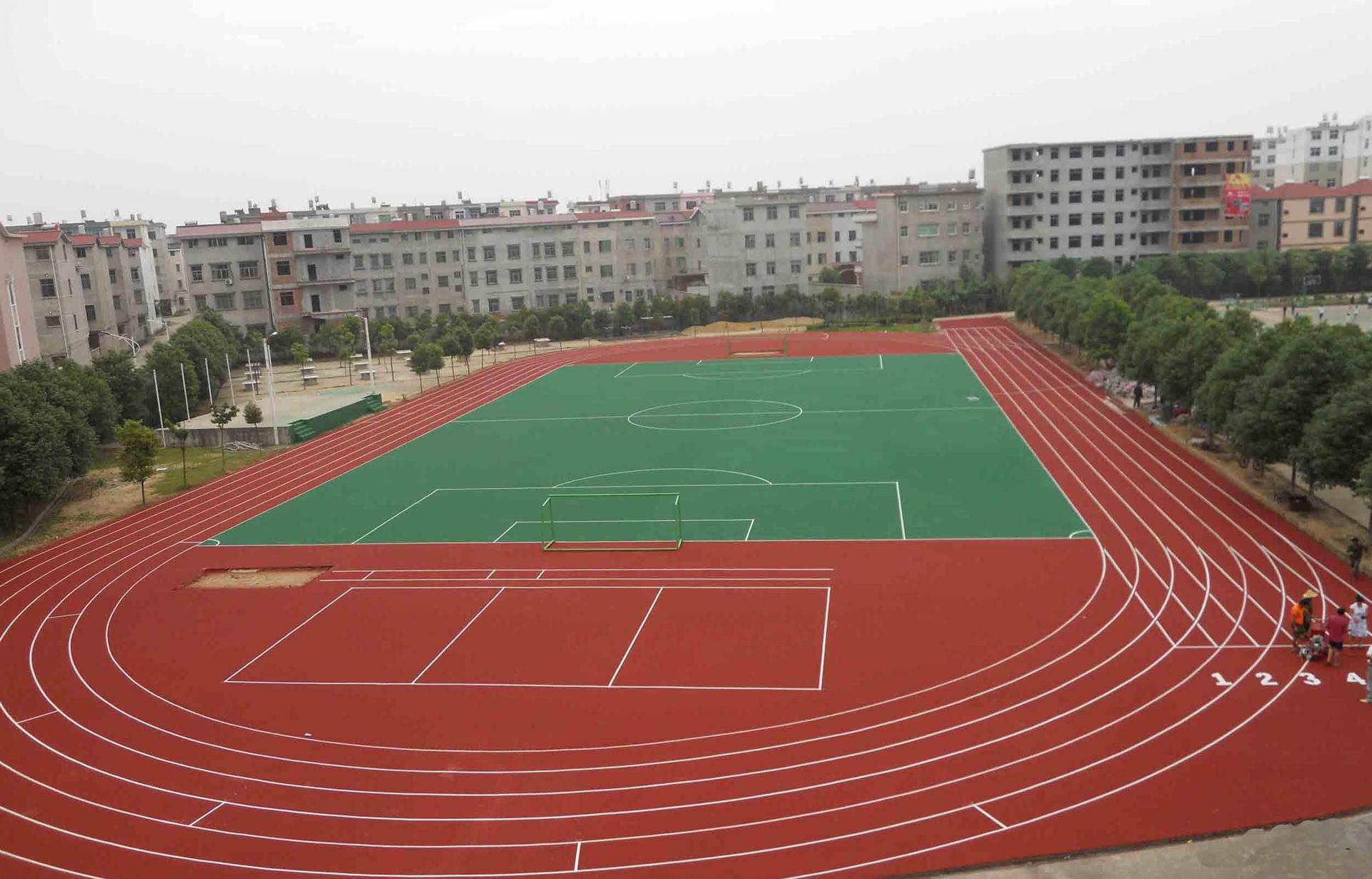 400米透气型塑胶跑道施工-上海双步实业有限公司
